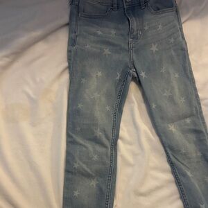 Abercrombie Kids Starry Light Blue Skinny Jeans